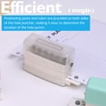 thumbnail image 5 of Perforator,A4 A5 B5 Support 20/26/30 5.5mm 20/26/30 5.5mm Aperture Handheld Puncher Support A5 B5 Notebook Punch Punch Planner Calendars Diy Aperture A4 A5 Scrapbook Diary Planner Paper Punch, 5 of 7