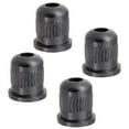 thumbnail image 3 of 4 Pieces Guitar Bass Through Body String Mounting Ferrules Ferrules Electric Bass Bushing Black, 3 of 6