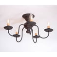 thumbnail image 2 of Irvins Country Tinware Irvin's Country Tinware Thorndale Ceiling Light in Black, 2 of 3