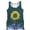 WenDA03_Dark Green, variant on Racerback Tank Tops for Women 2026 Trendy Floral Sunflower Printed Racer Back Workout Sleeveless Camisole Tops for Women Going Out Clothing Womens Tank Top Grey, XL