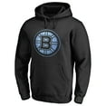 thumbnail image 2 of Men's Black Boston Bruins Rinkside Pond Hockey Pullover Hoodie, 2 of 3