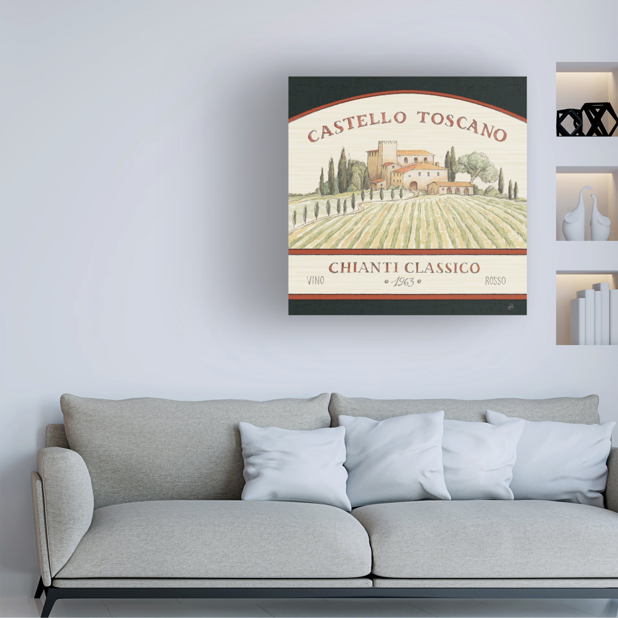Trademark Fine Art 'Tuscan Flavor IV' Canvas Art by Daphne Brissonnet