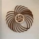 thumbnail image 2 of Wooden Kinetic Sculpture Personalized Rotating Wall Art Ornament For Home Living Room Office, 2 of 5