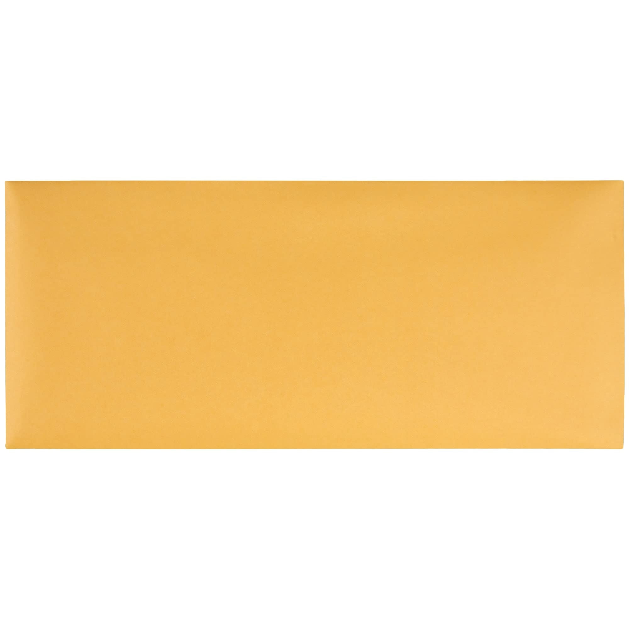 Quality Park Kraft Regular Business Envelopes - Business - 5"W x 11 1by2" L- 28 lb - Gummed - Kraft