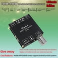 thumbnail image 2 of 3X XY-C100L HIFI 100WX2 Bluetooth 5,0 Placa Amplificadora Estéreo Digital de Alta Potencia AUX USB AMP Amplificador Cine En Casa, 2 of 5