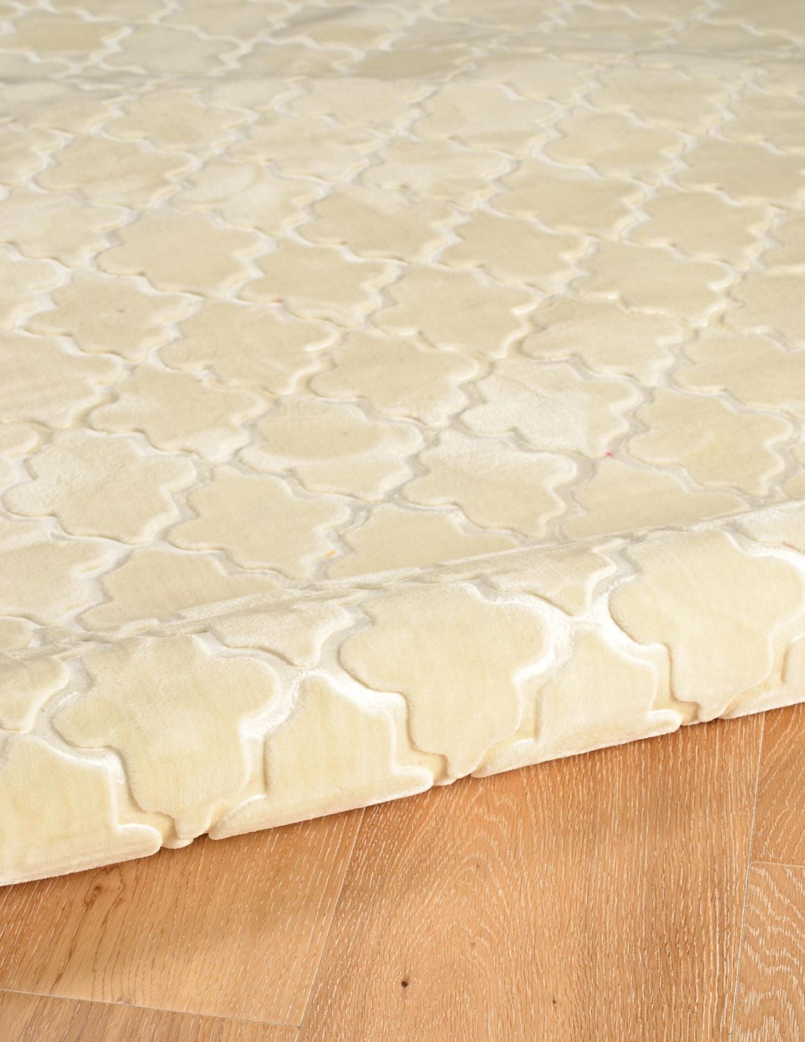 Evolution Trellis 5 ft. x 7 ft. 6 in. Area Rug, Ivory