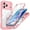 Pink, variant on Magnetic for IPhone 17 Pro Max Case, Compatible with MagSafe Built-in Touch Sensitive Anti-Scratch Screen Protector,Camera Protection for IPhone 17 Pro Max