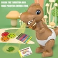 thumbnail image 3 of Dinosaur Projection Painting Toy ABS Electric Simulation Dinosaur Battery Powered Educational Projec Dinosaur Projection Painting Toy, 3 of 9