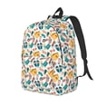 thumbnail image 1 of Disketp Travel Elements print Canvas Backpack Lightweight Travel Daypack Student Rucksack Laptop Backpack-Medium, 1 of 5