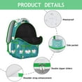 thumbnail image 4 of Lightweight Unicorn Pattern Backpack with Rainbow Colors Cute Travel and School Bag, 4 of 6