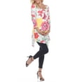 thumbnail image 4 of White Mark Women's Maternity Floral Printed Tunic Top, 4 of 5