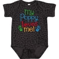 thumbnail image 3 of Inktastic My Poppy Loves Me Boys or Girls Baby Bodysuit, 3 of 5