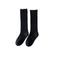 thumbnail image 1 of SAYOO Toddlers Baby Knee High Socks Infant Solid Color Knit Rib Uniform Tube Stockings for Newborn Girls Boys, 1 of 3
