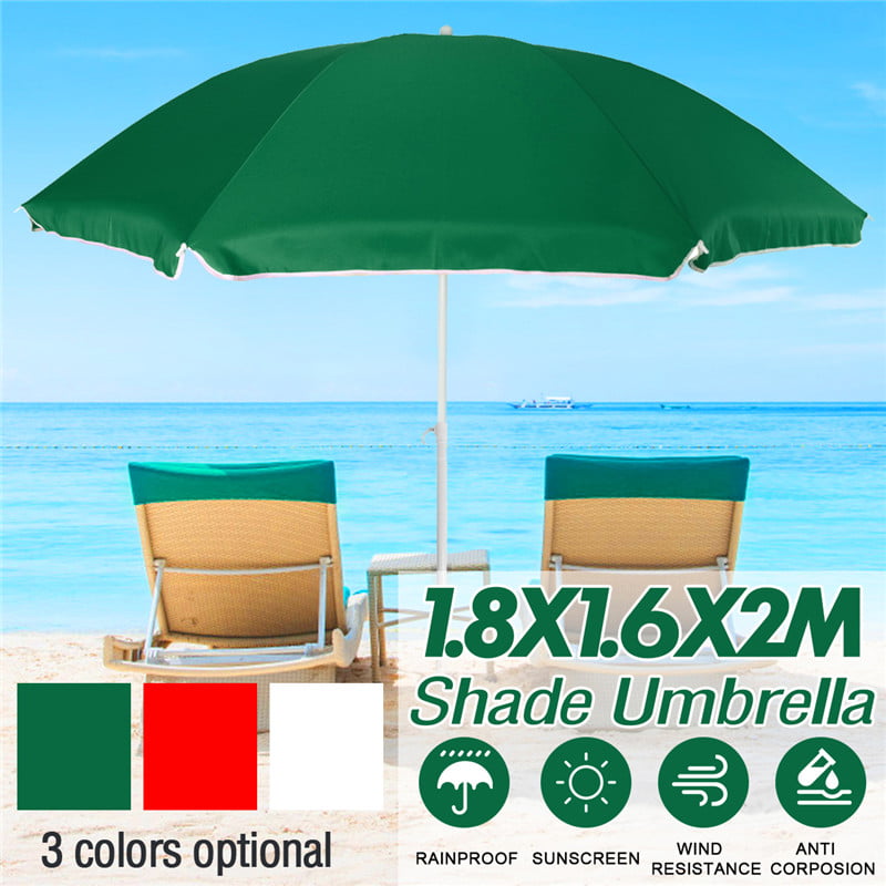 Beach Umbrella Parasol Sunshade Sun Garden Shade Portable Camping Outdoor Canopy 