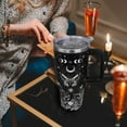 thumbnail image 6 of 40 oz Tumbler with Handle and Straw, 40oz Goth Tumbler with Handle Insulated Leak Proof Travel Coffee Mug, Reusable Stainless Steel Tumblers, 6 of 6