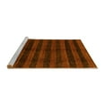 thumbnail image 2 of Ahgly Company Machine Washable Indoor Rectangle Abstract Yellow Modern Area Rugs, 3' x 5', 2 of 4