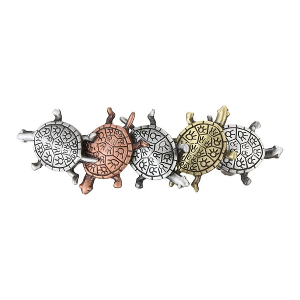 Broches para el cabello de la vendimia Pinzas para el cabello de bronce Forma de tortuga Ornamento de la horquilla Pinzas para el cabello francesas