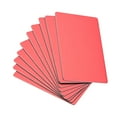 thumbnail image 7 of Uxcell 80x50x1mm Aluminum Blank Metal Card Anodized Red 10 Pack, 7 of 7