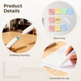 thumbnail image 3 of 17 Pcs Pen-Style Aesthetic Glue Sticks, Including 5 Pastel Colors Adhesive and 12 Glue Stick Refills, 4.5 x 2.8 x 0.6 in, Easy to Use for Office, School, Art Project, 3 of 5