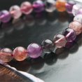 thumbnail image 4 of Bracelet Femme Perles Rondes Cristal Cacoxenite Naturelle Auralite 23 7mm, 4 of 4