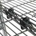 thumbnail image 2 of Wire Shelving S Hooks, Metal, Black, 4 Hooks/pack | Bundle of 10 Packs, 2 of 2