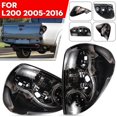thumbnail image 4 of Left Tail Light For L200 Triton Colt 2005-2016 Taillights Rear Lamp Reversing Brake Lampshade Smoke, 4 of 5
