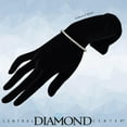 thumbnail image 6 of Central Diamond Center Silver Pure Brilliance CZ Tennis Bracelet-7"-3.0mm-5.2cttw-Rose Gold Plated, 6 of 7