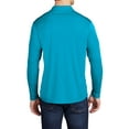 thumbnail image 2 of Mafoose Men's Posi-UV Pro Long Sleeve Polo Shirt Sapphire Small, 2 of 5