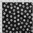 thumbnail image 4 of oneOone Georgette Viscose Black Fabric Polka Quilting Supplies Print Sewing Fabric By The Yard 42 Inch Wide-NL, 4 of 6