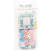 American Crafts Poppy And Pear Ephemera Die-Cuts 72/Pkg-Journaling