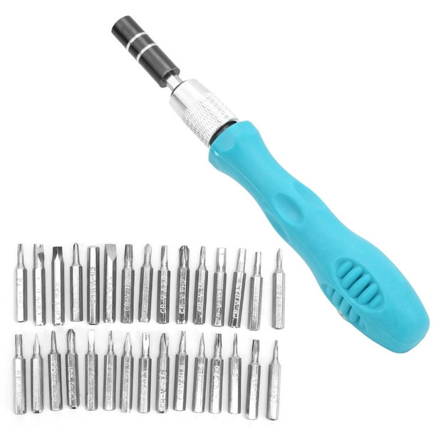 Puntas de destornillador, destornillador 32 en 1, herramienta de reparación de puntas de destornillador, kit de reparación de destornilladores, mejore su experiencia