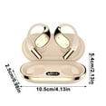 thumbnail image 3 of Translation Earbuds, Language Translator Device with 144 Languages & Accents Online, Translator Earbuds Real Time with APP Support Music and Calling, Fit for iOS & Android, Beige, 3 of 6