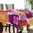 thumbnail image 5 of Yayeee Tablecloths 54" x 54" Rectangle Wrinkle Resistant Party Table Cover, Colorful Jars, 5 of 8