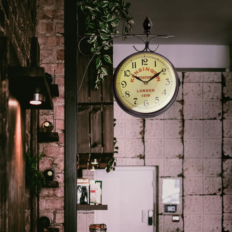 Kensington Station Double Side clock (Large) - Walmart.com