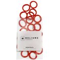 thumbnail image 6 of Heliums Small Hair Ties - Red- 1 Inch Seamless Mini Hair Ties No Damage, Ponytail Holders for Kids, Braids and Thin Hair - 30 Count, 6 of 13