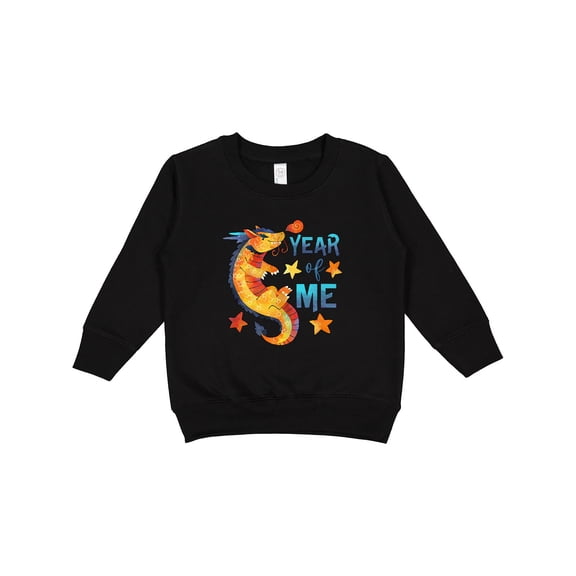 Inktastic Year of Me Cute Lunar New Year Dragon and Stars Toddler Sweatshirt
