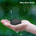 thumbnail image 3 of Eoperou Steel Tongue Drum: 3 Inches 6 Notes Outside Garden Rain Chime Mini Chakra Drum Small Ethereal Handpan Drum with Mallet for Zen Yoga, 3 of 8