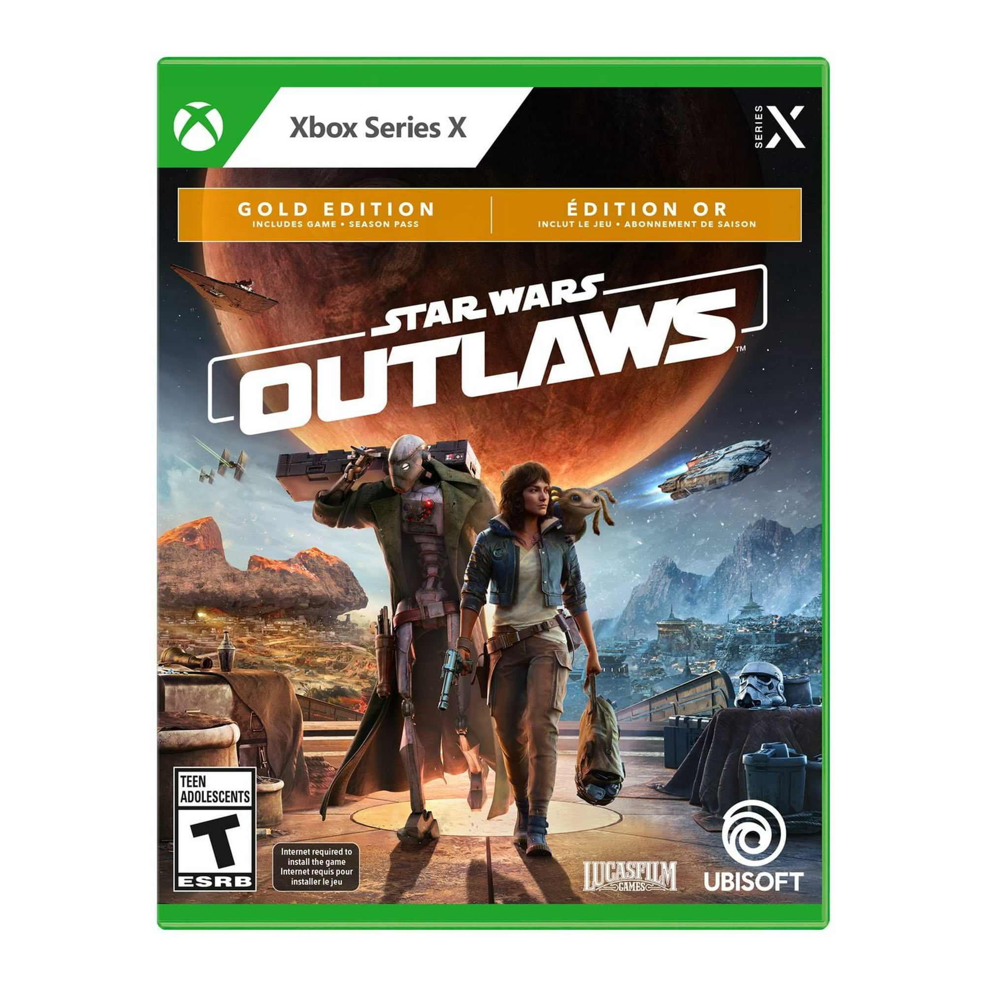 Star Wars Outlaws Gold Edition Xbox Series X Walmart