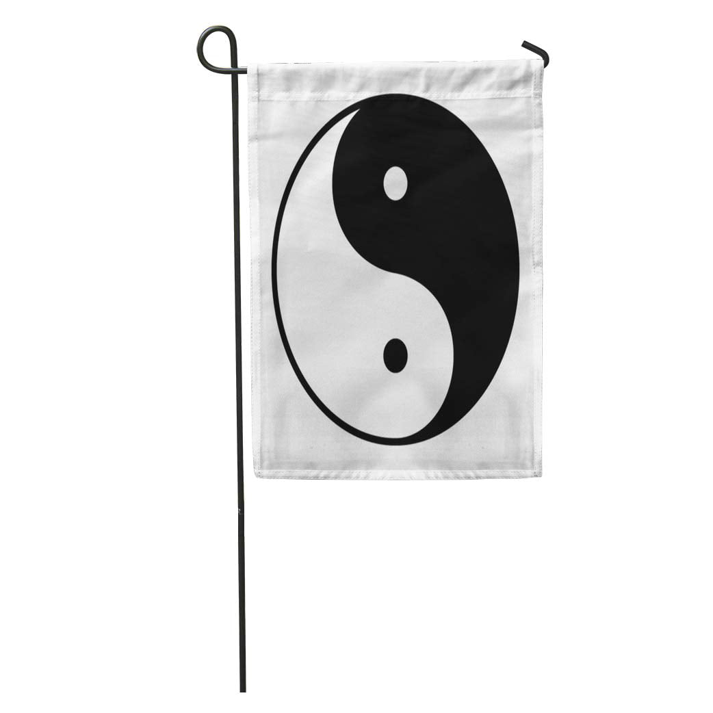 Details about   Yin Yang and Zen Symbols Garden Flag House Banner Flag Yard Banner Decor 