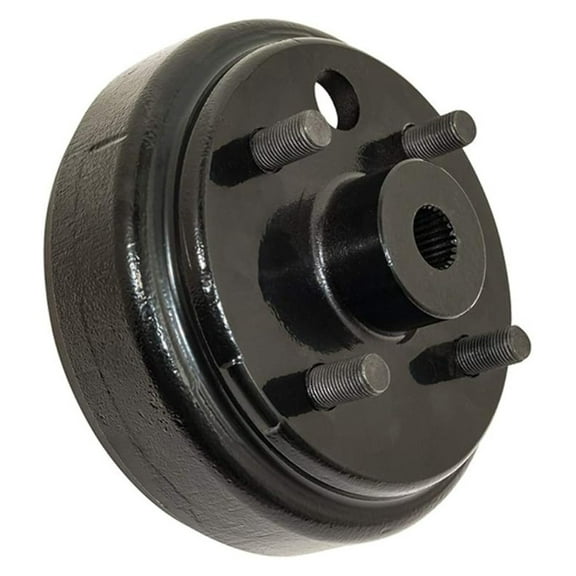 Brake Drum for EZGO Marathon & TXT Golf Cart Models | Standard 24 Spline | Compatible with 1985-1992 2-Cycle Marathon Models and 1994-2013 Electric TXT Models