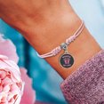 thumbnail image 3 of Cancer Awareness Bracelets Handmade Adjustable Cord Thread Ribbon Courage Friendship Support for Women, 3 of 3