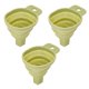 thumbnail image 1 of 3 Embudos plegables de silicona para cocina, botellas pequeñas o mini rellenas de embudo, 1 of 5