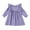 Light Purple, variant on Toddler Girls Dresses Spring Autumn Solid Color Crewneck Long Sleeve Kids Dress Fall Clothes Size 3-4T