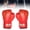 Red, variant on Teenager Boxing Gloves,PU Leather Sparring Grappling Punch Training Boxing Gloves,Breathable & Lightweight Boxing Gloves w/ Adjustable Wrist Strap for 12 to 18 YR Boys Girls Birthday Gift