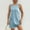 Light Blue, variant on Women's Sleeveless Mini Tank Dress Casual Athletic Workout Tennis Sport Dress with Pockets Lightweight Comfortable Stretchy