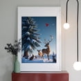 thumbnail image 2 of Diamond Art Kit for Adults, Winter Forest Wildlife Gathering Diamond Painting for Adults Beginners, DIY Diamond Art Painting Kits, 5D Diamond Painting Crafts for Home Decor 12x16 Frameless, 2 of 7