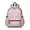 Unicorn and Butterfly Pink Pattern, variant on Unicorn and Head Pink Pattern Cute School Backpack with Padded Back and Adjustable Shoulder Straps 13.4"x11"x4.7"