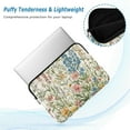 thumbnail image 2 of FORMRS 15-15.6 inch Laptop Sleeve Case Soft Carrying Quilted Computer Bag Cover, Colorful Wildflowers, 2 of 7