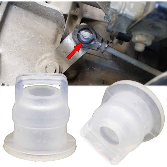 2PCS Transfer Case Cable Bushing for Jeep Wrangler JK 2007-2018 & More - Repair Transfer Case Linkage - Replacement 68064273ab Bushing - Easy Installation Bushings