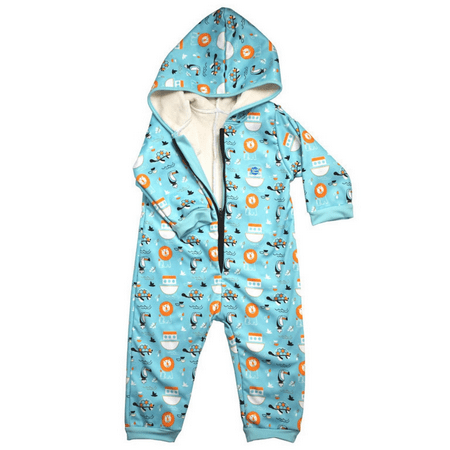 

Splash About Boy s After Swimming Waterproof Onesie Noah s Ark 2-3 Years